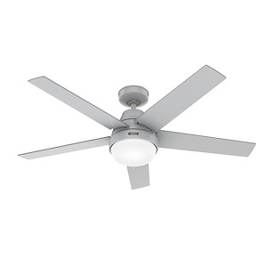 Aerodyne - 5 Blade Ceiling Fan with Light Kit In Modern Style-15.92 Inches Tall and 52 Inches Wide - 1293881