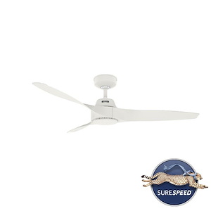 Mosley - 3 Blade Ceiling Fan In Modern Style-12.15 Inches Tall and 52 Inches Wide