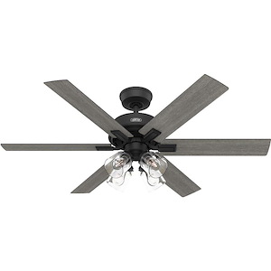 Fonthill - 6 Blade Ceiling Fan with Light Kit-20.09 Inches Tall and 52 Inches Wide