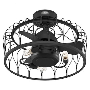 Rotonda - 3 Blade Ceiling Fan with Light Kit-13.99 Inches Tall and 36 Inches Wide