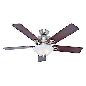 Kensington 52 Inch Ceiling Fan with LED Light Kit and Pull Chain