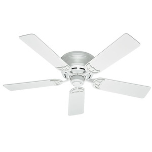 Low Profile 52 Inch Low Profile Ceiling Fan with Pull Chain