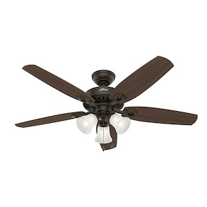 Builder 52 Inch Ceiling Fan with LED Light Kit and Pull Chain - 382147