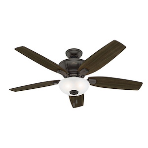 Kenbridge 52 Inch Ceiling Fan with LED Light Kit and Pull Chain