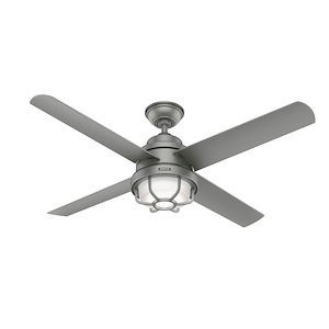 Searow 54 Inch WeatherMax Ceiling Fan with LED Light Kit and Wall Control