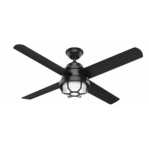Searow 54 Inch WeatherMax Ceiling Fan with LED Light Kit and Wall Control