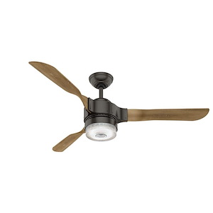 Apache 54 Inch WiFi Ceiling Fan with LED Light Kit and Handheld Remote