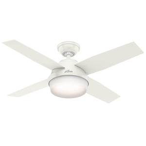Dempsey 44 Inch Ceiling Fan with LED Light Kit and Handheld Remote - 516766