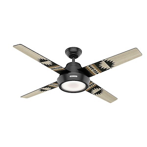 Pendleton 54 Inch Ceiling Fan with LED Light Kit and Handheld Remote