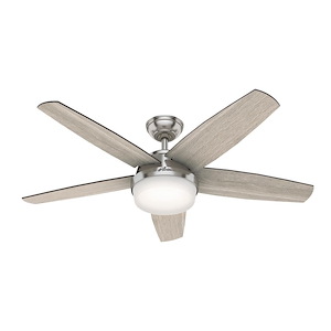 Avia - 52 Inch Ceiling Fan with Light Kit and Remote Control - 936486