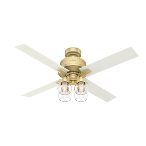 Viven 52 Inch Ceiling Fan with LED Light Kit and Handheld Remote
