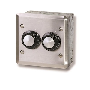 Accessory - 120 Volt Dual Reg With Wall Plate and Gang Box