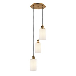 Clymer - 3 Light Cord Hung Multi Pendant-27.38 Inch Tall and 10.38 Inch Wide - 1423623