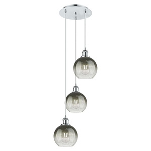 Brookhaven Globe - 3 Light Cord Hung Pendant-31 Inch Tall and 14.5 Inch Wide - 1387647