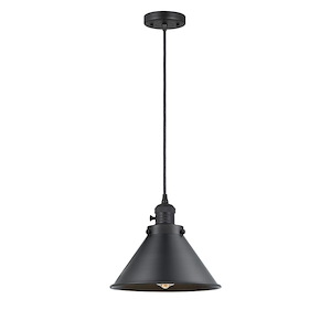 Briarcliff - 100W 1 LED Cord Down Mini Pendant-8.63 Inch Tall and 10 Inch Wide - 1421740
