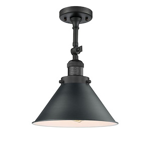 Briarcliff - 100W 1 LED Adjustable Semi-Flush Mount-14.25 Inch Tall and 10 Inch Wide - 1421772