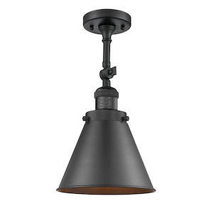 Appalachian - 100W 1 LED Adjustable Semi-Flush Mount-14.88 Inch Tall and 8 Inch Wide - 1421645