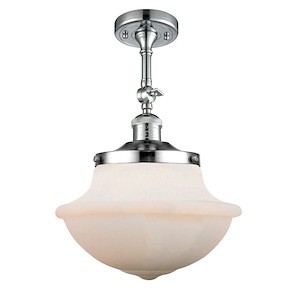 Oxford - 1 Light Adjustable Semi-Flush Mount-16.88 Inch Tall and 11.75 Inch Wide - 1421676