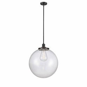 Beacon - 1 Light Pendant In Industrial Style-19 Inches Tall and 18 Inches Wide - 1297644