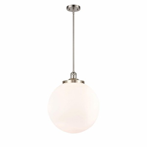 Beacon - 1 Light Pendant In Industrial Style-17 Inches Tall and 16 Inches Wide