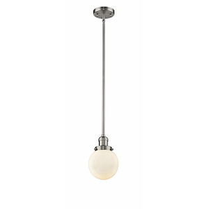 Beacon - 1 Light Mini Pendant In Industrial Style-9.5 Inches Tall and 6 Inches Wide - 1288978