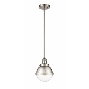 Hampden - 1 Light Mini Pendant In Industrial Style-9.63 Inches Tall and 7.25 Inches Wide - 1297607