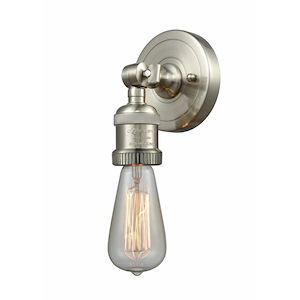 Bare Bulb - 1 Light Wall Sconce In Traditional Style-6.13 Inches Tall and 4.5 Inches Wide