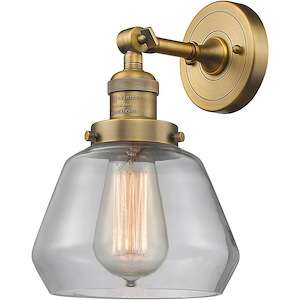 Fulton-One Light Wall Sconce-7 Inches Wide by 11 Inches High