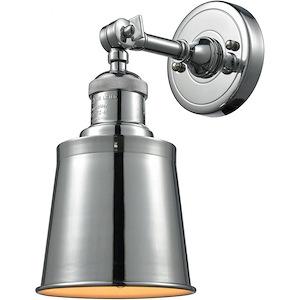 Addison-One Light Wall Sconce-5 Inches Wide by 11 Inches High