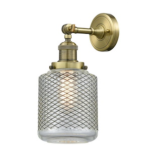 Stanton - 1 Light Wall Sconce In Industrial Style-14 Inches Tall and 6 Inches Wide - 1288956