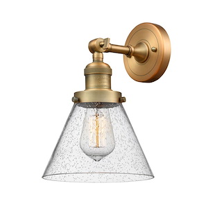 Cone - 1 Light Adjustable Wall Sconce-10.5 Inch Tall and 8 Inch Wide - 1288957