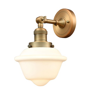 Oxford - 100W 1 LED Adjustable Wall Sconce-12 Inch Tall and 7.5 Inch Wide - 1422245