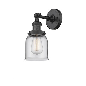 Franklin Restoration - 1 Light Bell Wall Sconce In IndustrialStyle-10 Inches Tall and 5 Inches Wide - 1266196