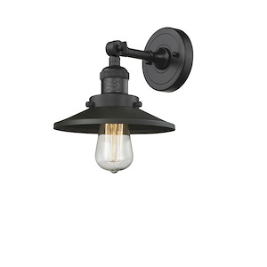 Railroad - 100W 1 LED Adjustable Wall Sconce-8 Inch Tall and 8 Inch Wide - 1422246