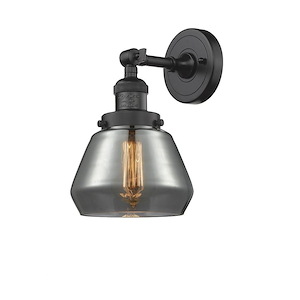 Fulton - 1 Light Wall Sconce In Industrial Style-11 Inches Tall and 7 Inches Wide - 1288953