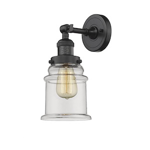 Canton - 1 Light Wall Sconce In Industrial Style-11 Inches Tall and 6.5 Inches Wide - 1285382