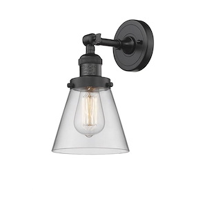 Cone - 1 Light Wall Sconce In Industrial Style-10 Inches Tall and 6.25 Inches Wide - 1288980