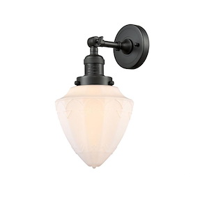 Bullet - 1 Light Wall Sconce In Traditional Style-15 Inches Tall and 7 Inches Wide