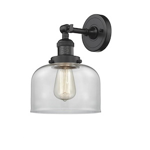 Bell - 1 Light Wall Sconce In Industrial Style-12 Inches Tall and 8 Inches Wide - 1288995
