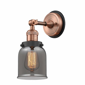 Bell - 1 Light Wall Sconce In Industrial Style-10 Inches Tall and 5.5 Inches Wide