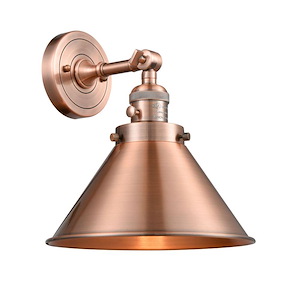 Briarcliff - 100W 1 LED Left Adjustable Wall Sconce-8 Inch Tall and 10 Inch Wide - 1421984