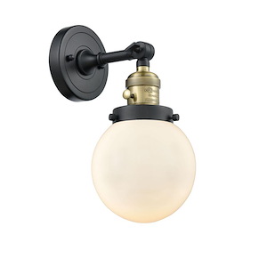 Beacon - 1 Light Adjustable Down Wall Sconce-12 Inch Tall and 6 Inch Wide - 1289033