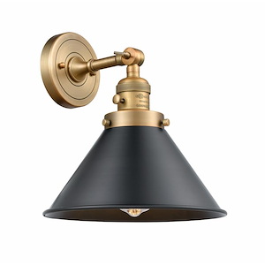 Briarcliff - 1 Light Wall Sconce In Traditional Style-8 Inches Tall and 10 Inches Wide - 1289031