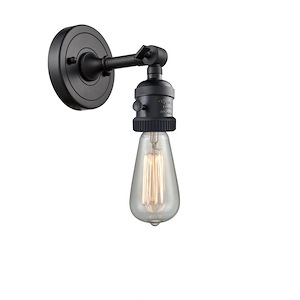 Bare Bulb - 1 Light Wall Sconce In Traditional Style-6.38 Inches Tall and 4.5 Inches Wide