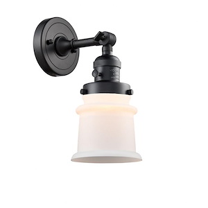 Canton - 1 Light Wall Sconce In Industrial Style-11 Inches Tall and 5.25 Inches Wide