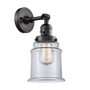 Canton - 1 Light Adjustable Wall Sconce-11 Inch Tall and 6.5 Inch Wide - 1289020