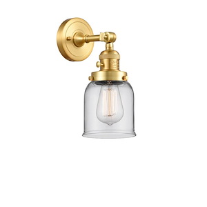 Bell - 1 Light Wall Sconce In Industrial Style-10 Inches Tall and 5 Inches Wide - 1289014