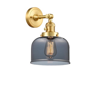 Bell - 1 Light Wall Sconce In Industrial Style-12 Inches Tall and 8 Inches Wide - 1289044