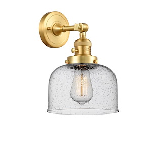 Bell - 1 Light Wall Sconce In Industrial Style-12 Inches Tall and 8 Inches Wide