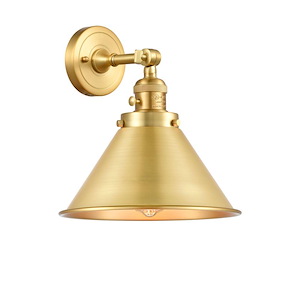 Briarcliff - 1 Light Adjustable Wall Sconce-8 Inch Tall and 10 Inch Wide - 1422335
